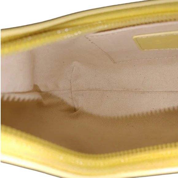 By Far Yellow Patent Leather Amber Small Handbag - Picture 7 of 16